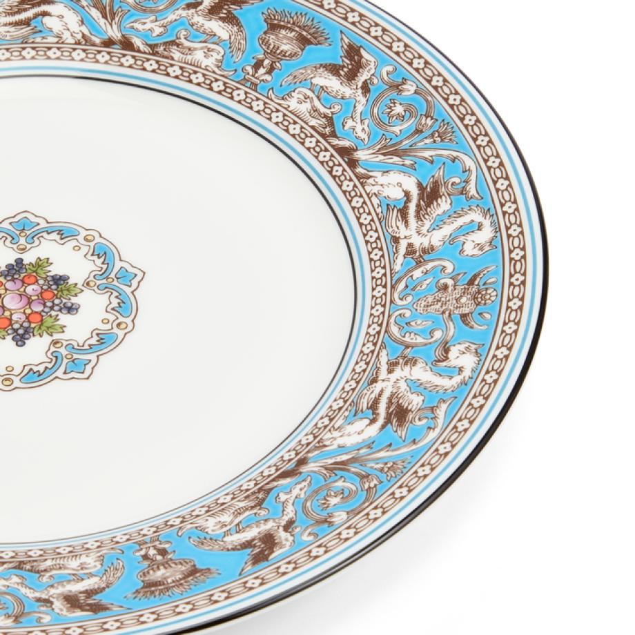 Florentine Turquoise Plate 20cm