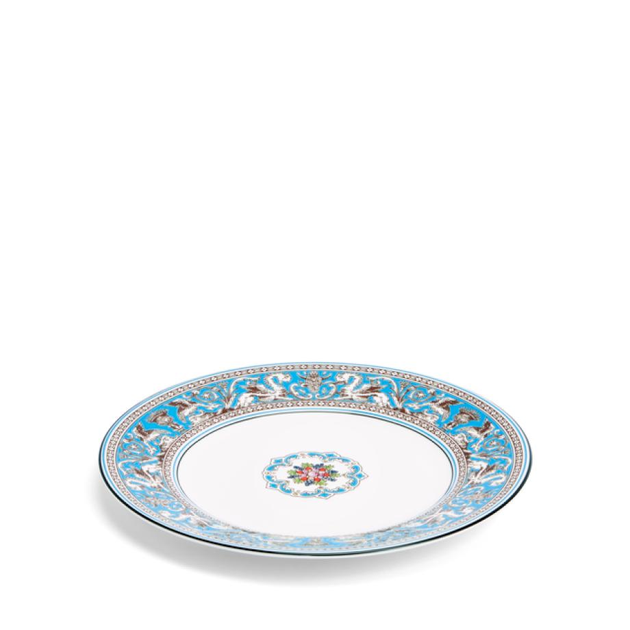 Florentine Turquoise Plate 20cm