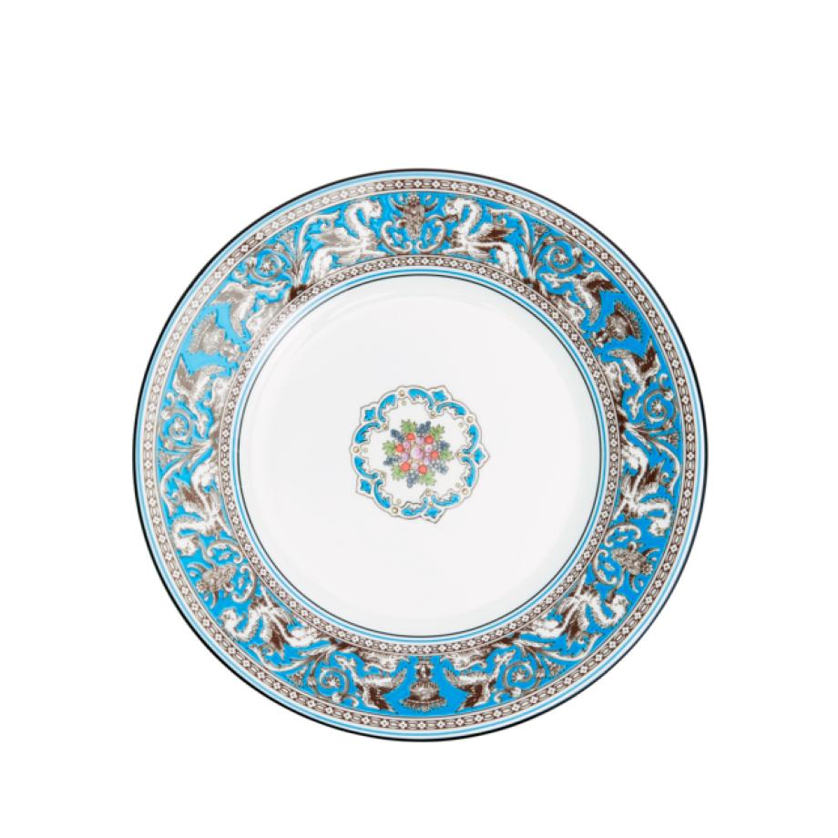 Florentine Turquoise Plate 20cm