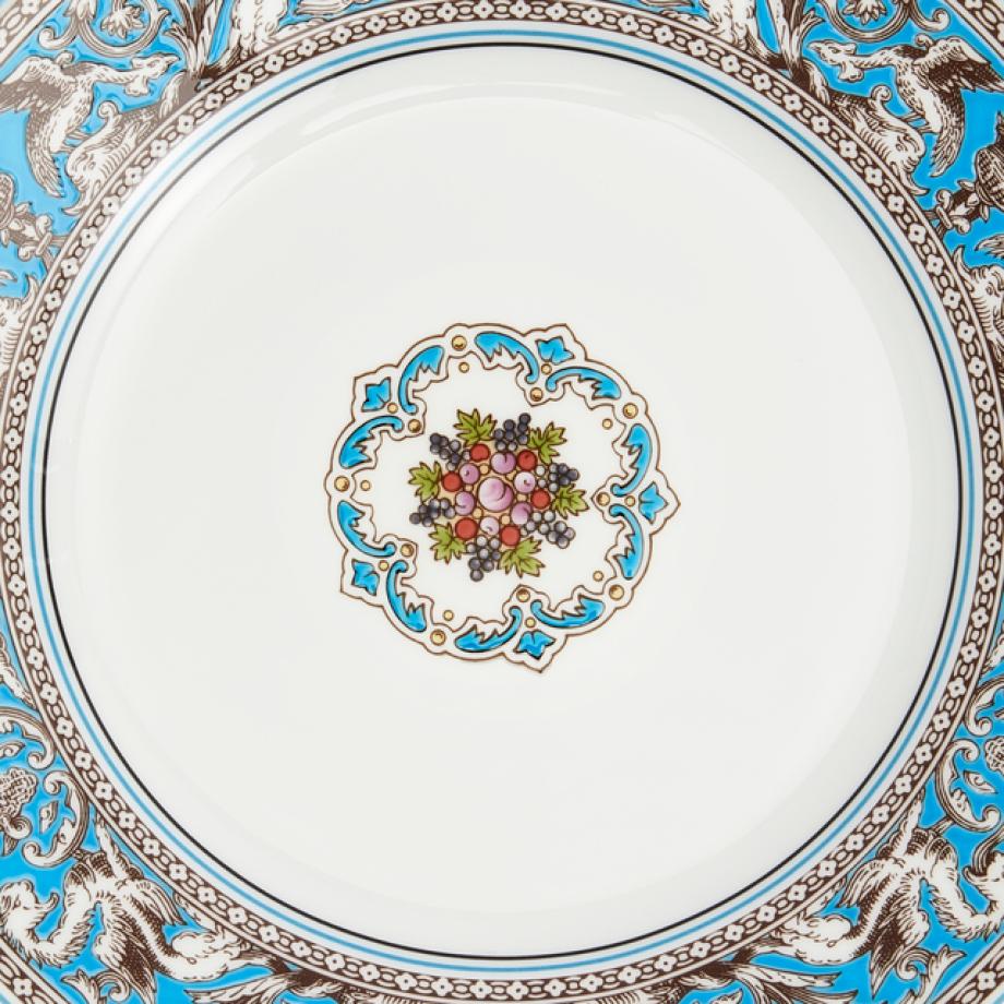 Florentine Turquoise Plate 20cm