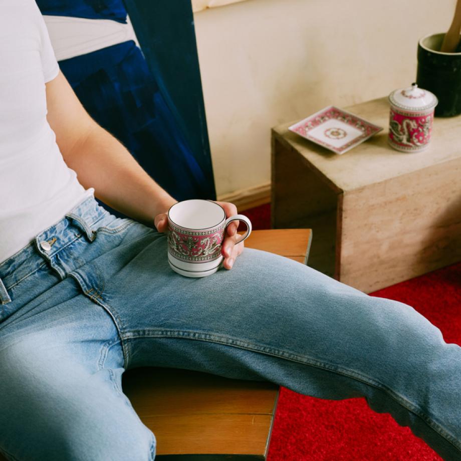 Florentine Fuchsia Mug Fuchsia