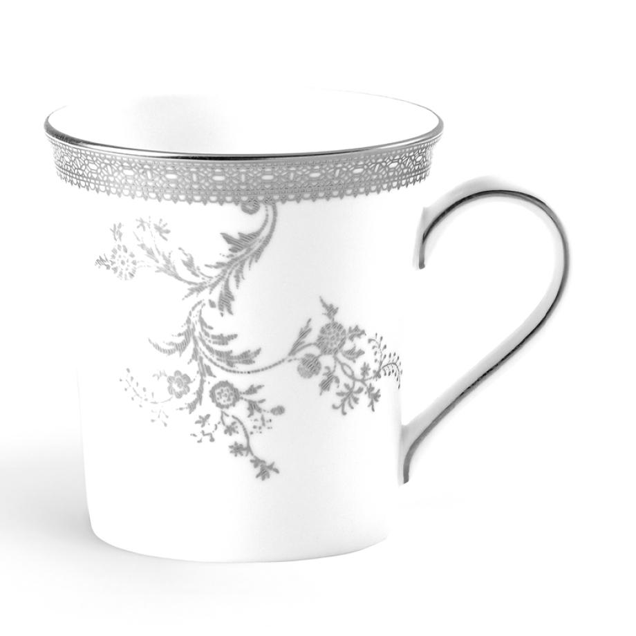 Vera Wang Wedgwood Vera Lace Platinum Mug