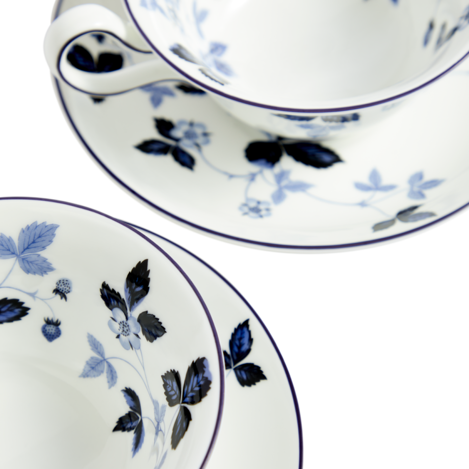 Boîte Wedgwood – Peony Wild Strawberry – Porcelaine – Scatola Originale