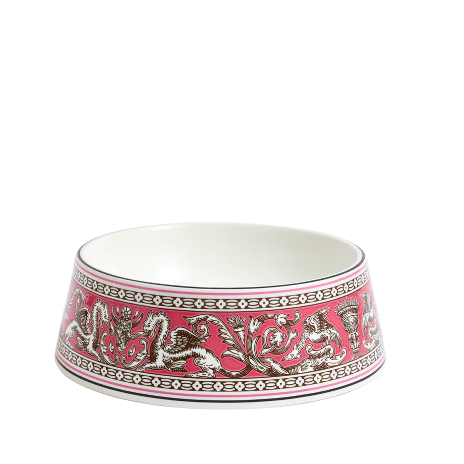 Florentine Fuschia Pet Bowl 21cm