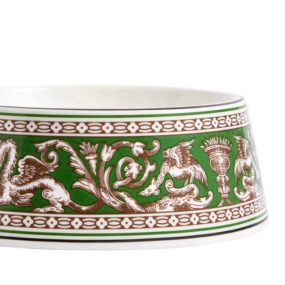 Wedgwood Florentine Pet Bowl 17cm Verde