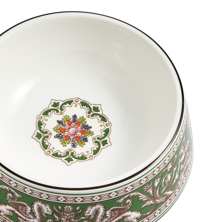 Wedgwood Florentine Pet Bowl 17cm Verde