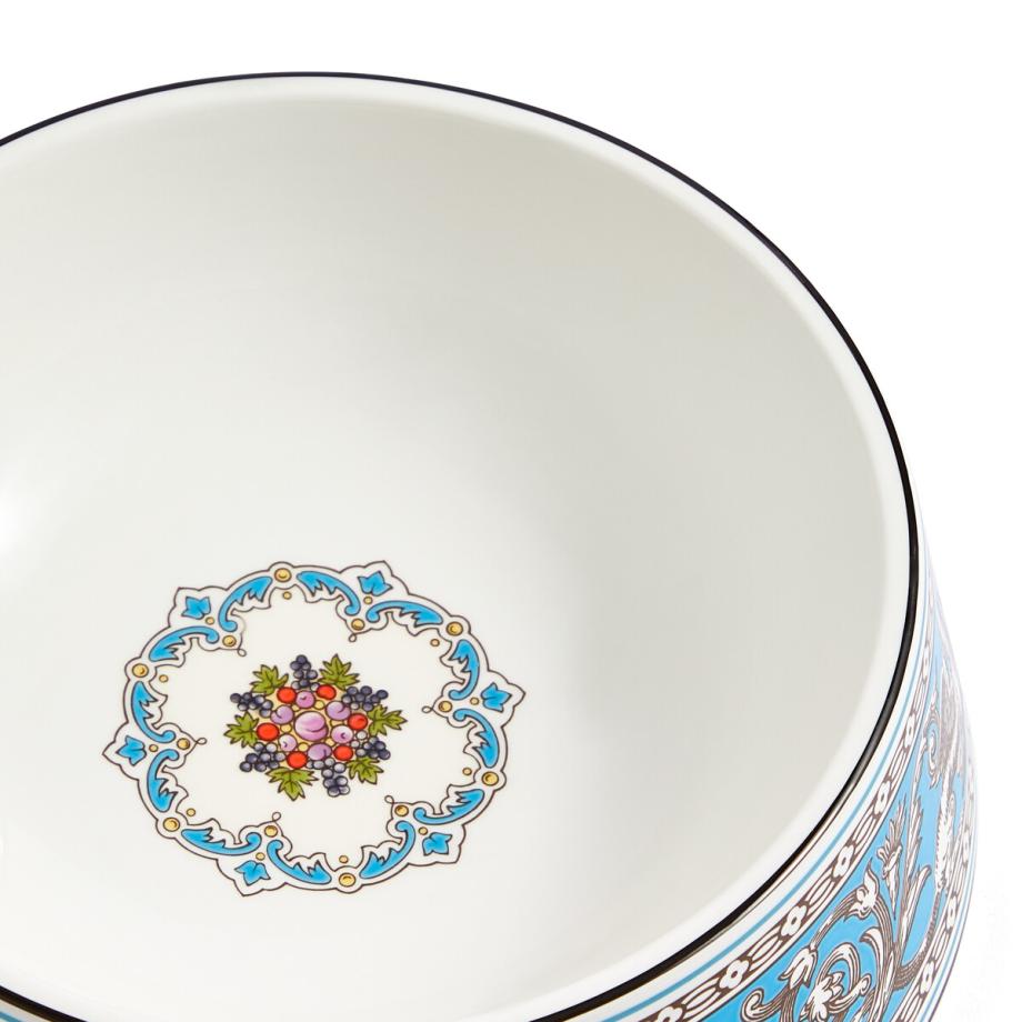 Florentine Turquoise Pet Bowl 17cm
