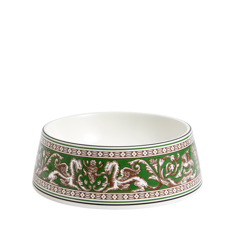 Florentine Verde Pet Bowl 21cm