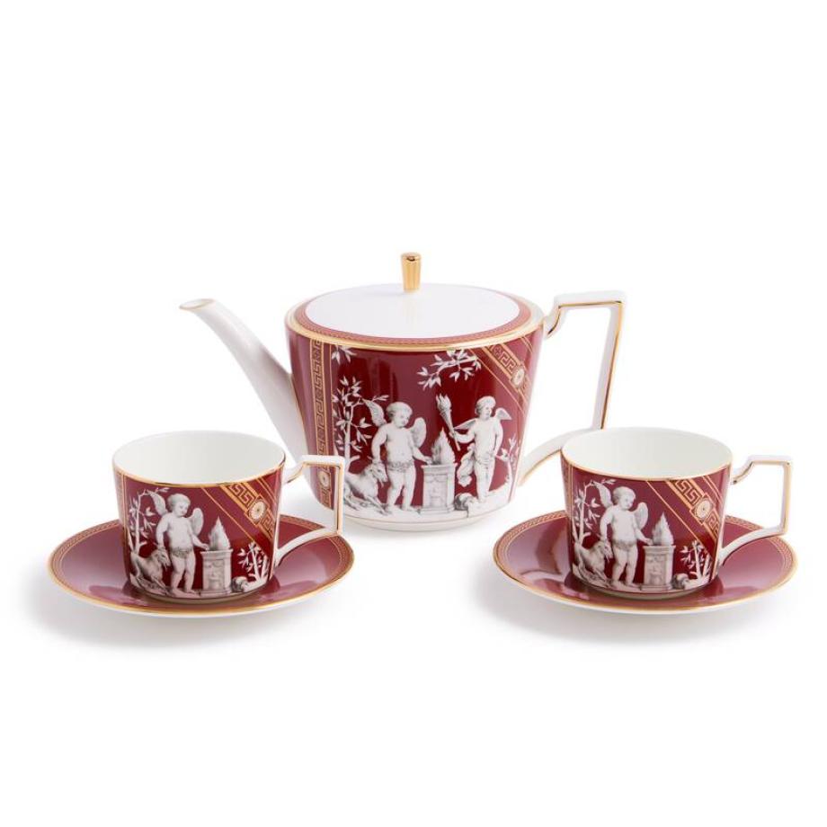 Renaissance Red Tea For Two Set