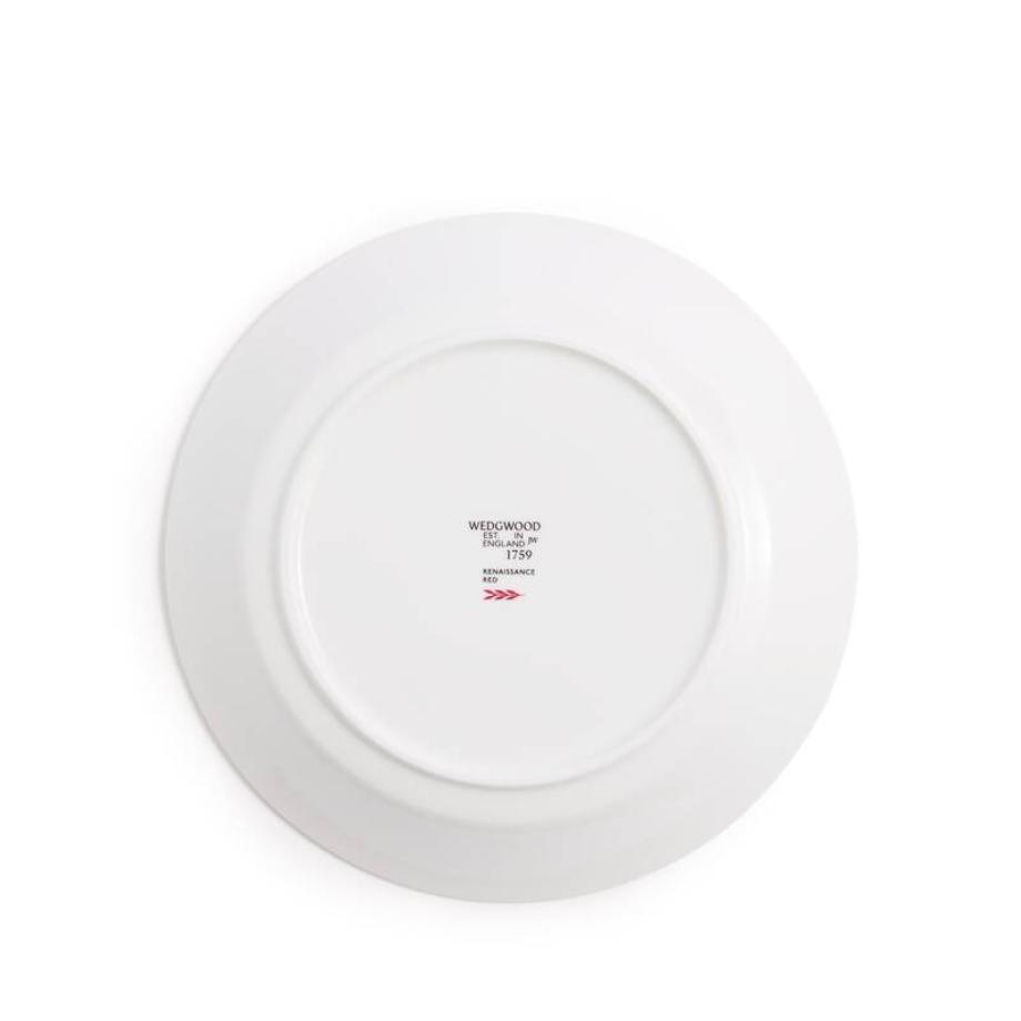 Renaissance Red Deep Plate back