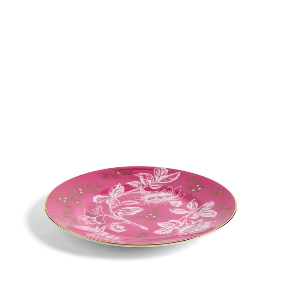 Wonderlust Pink Tonquin Plate side