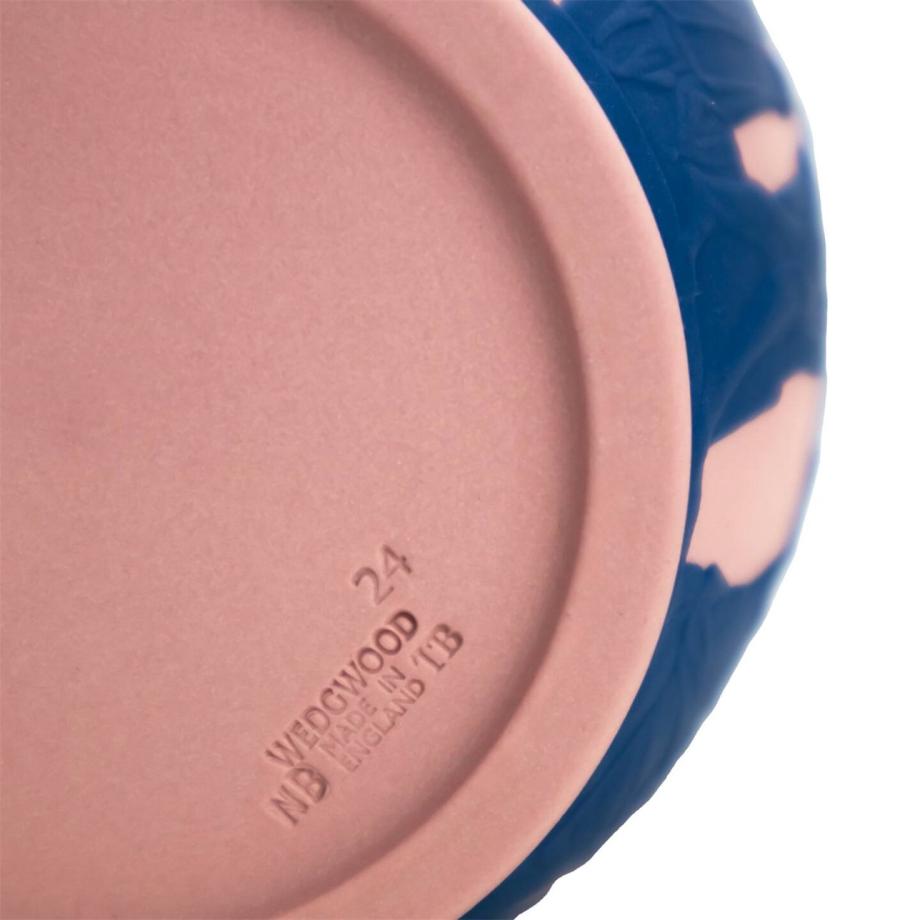 Iconic Portland Vase Pink/Saxon bottom logo