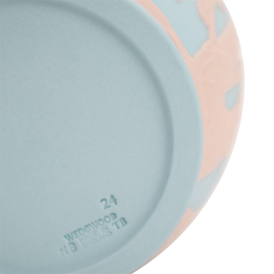 Iconic Portland Vase Turquoise/Pink bottom logo