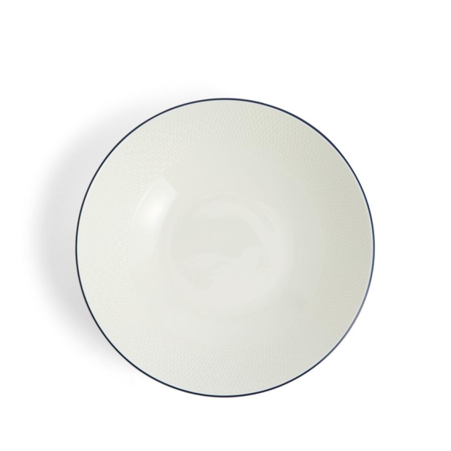 GIO Pasta Bowl Blue Line above