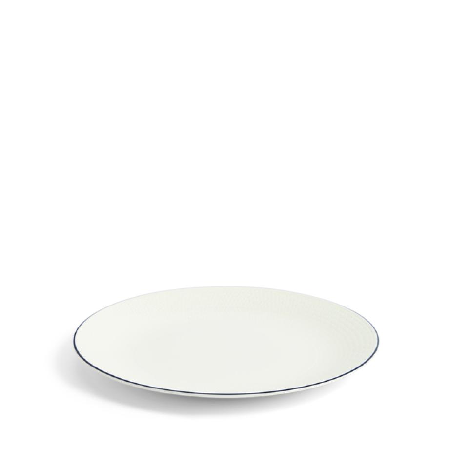 GIO Plate 23cm Blue Line side