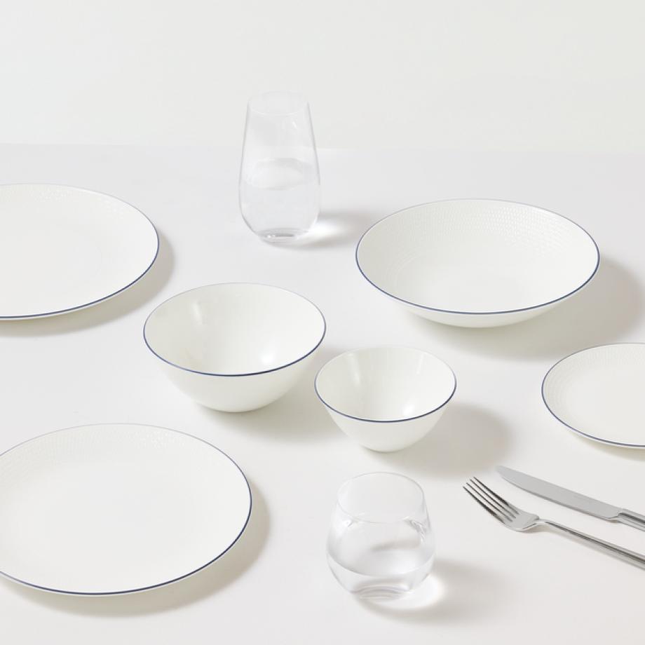 GIO Bowl 11cm 4.3in Blue Line lifestyle 6