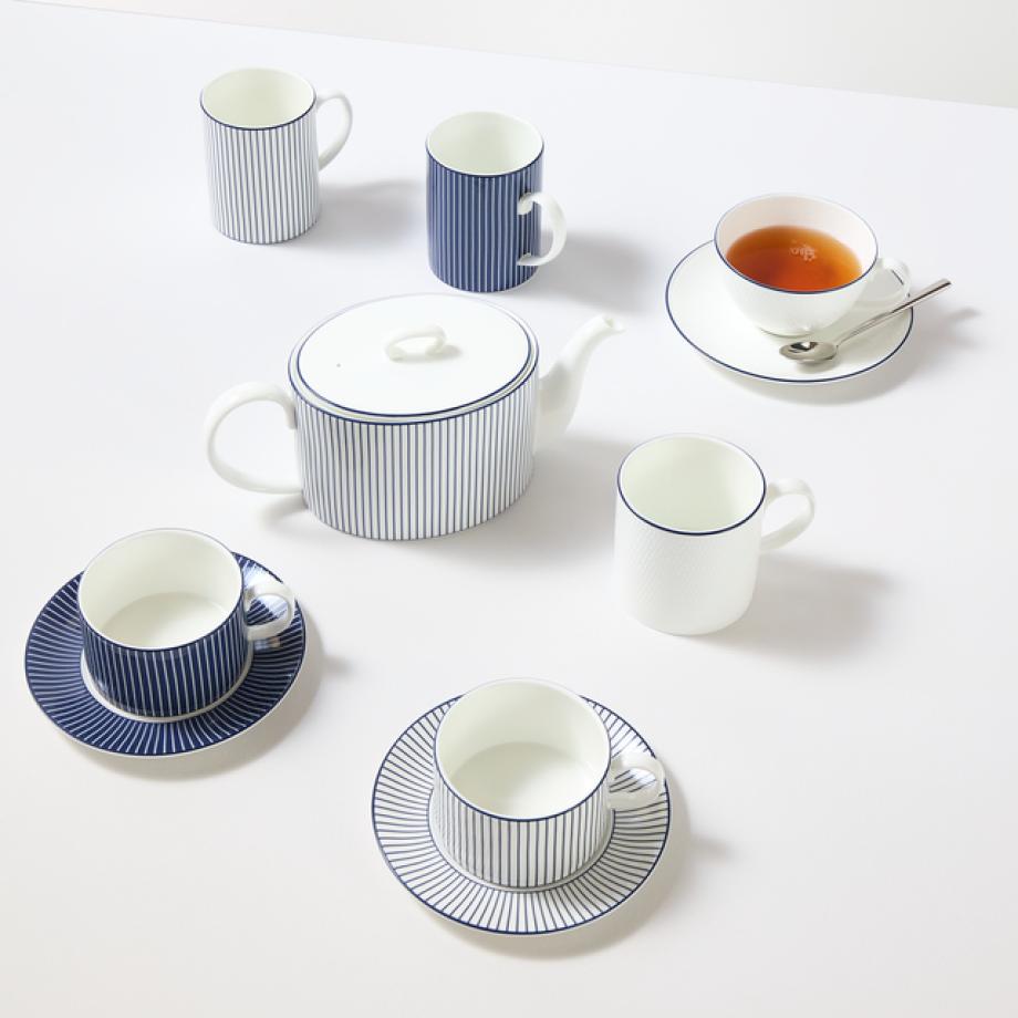 GIO Mug Pinstripe Blue