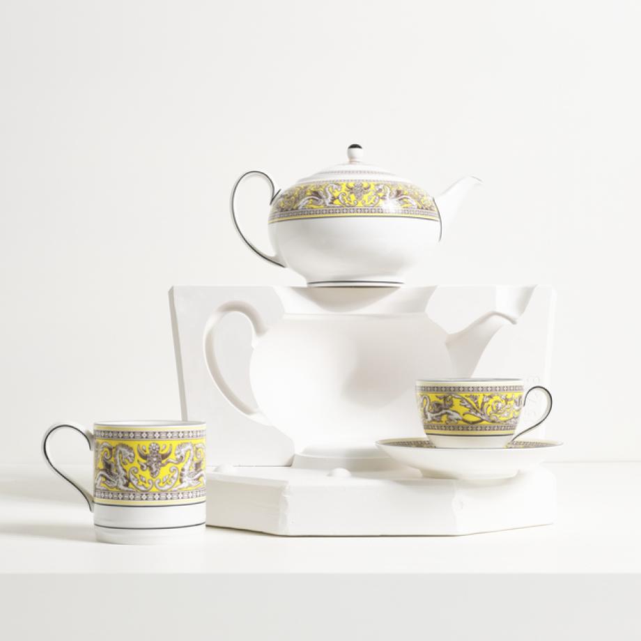 Florentine Citron Teapot group