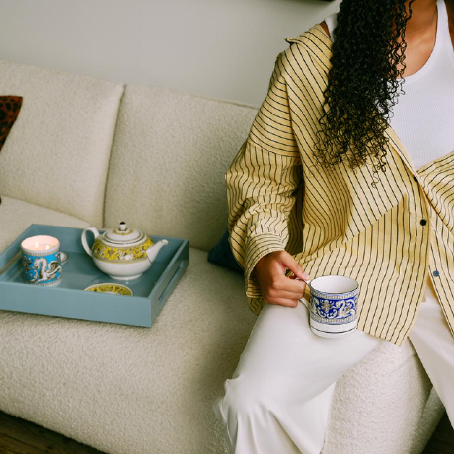 Florentine Citron Teapot lifestyle 6