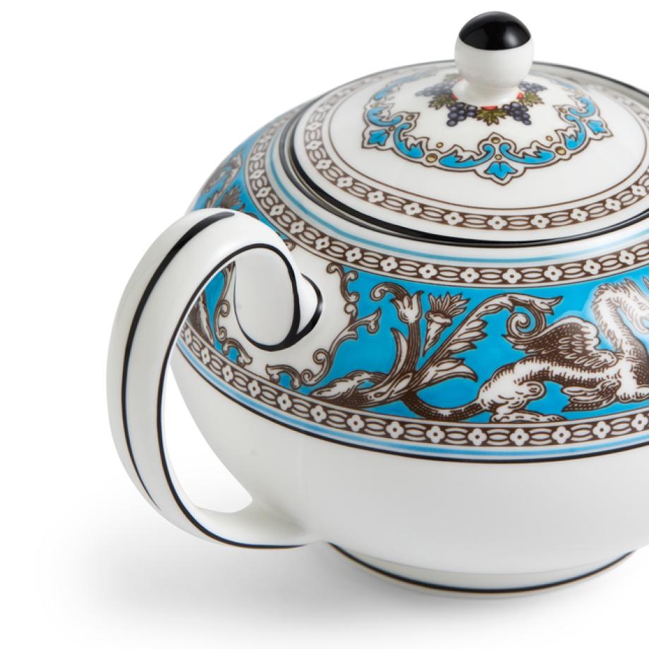 Florentine Turquoise Teapot