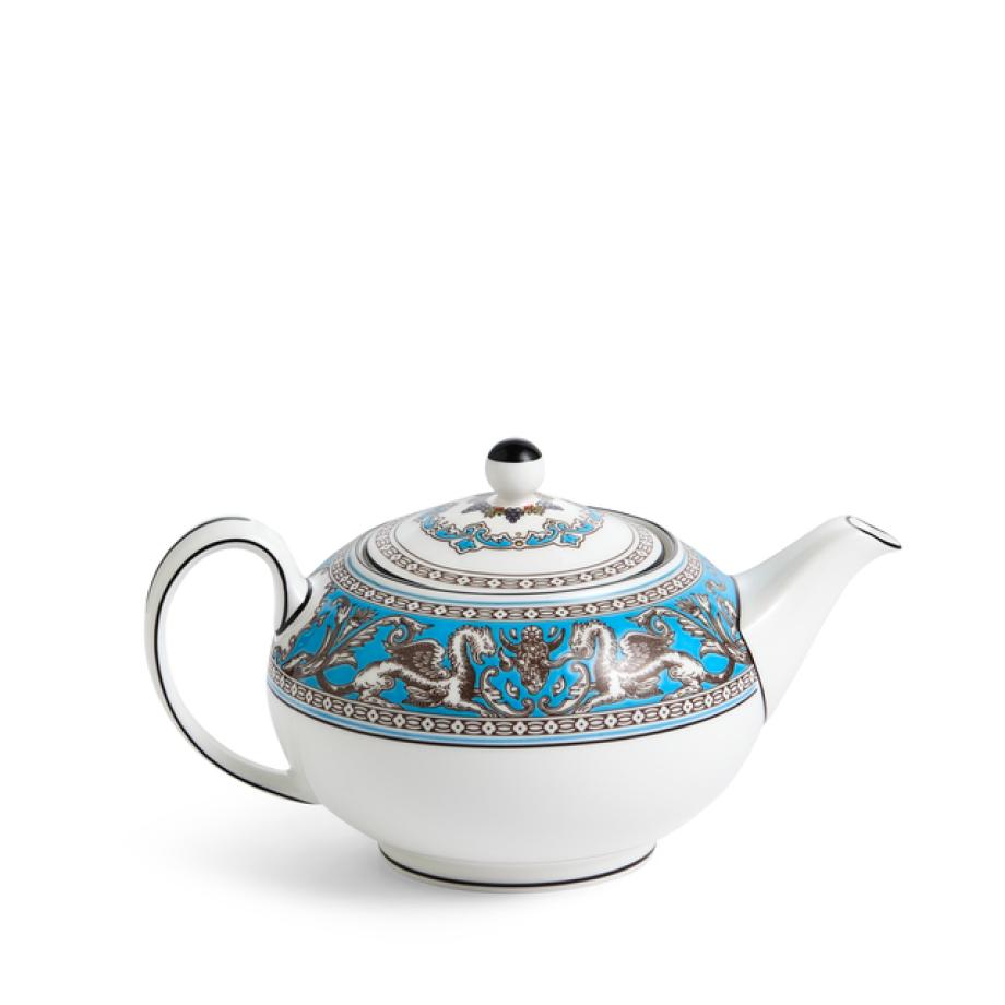 Florentine Turquoise Teapot