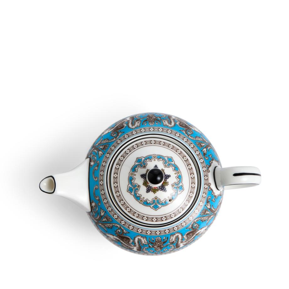 Florentine Turquoise Teapot