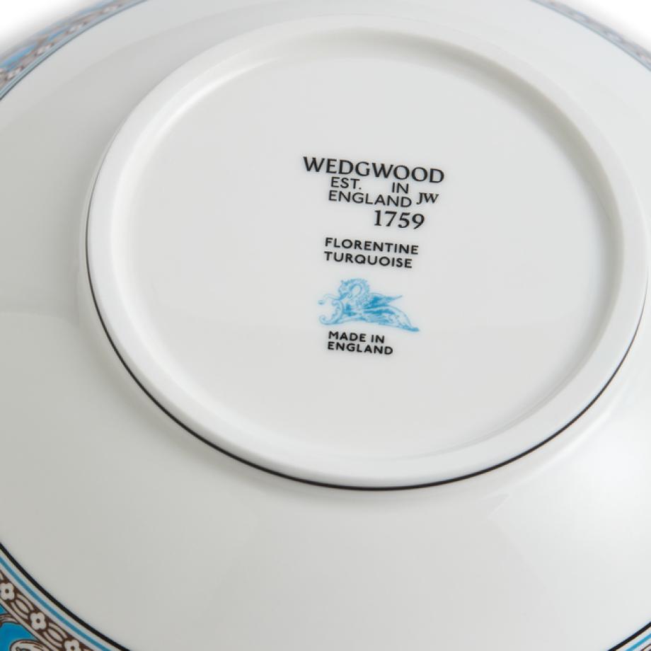 Florentine Turquoise Cereal Bowl