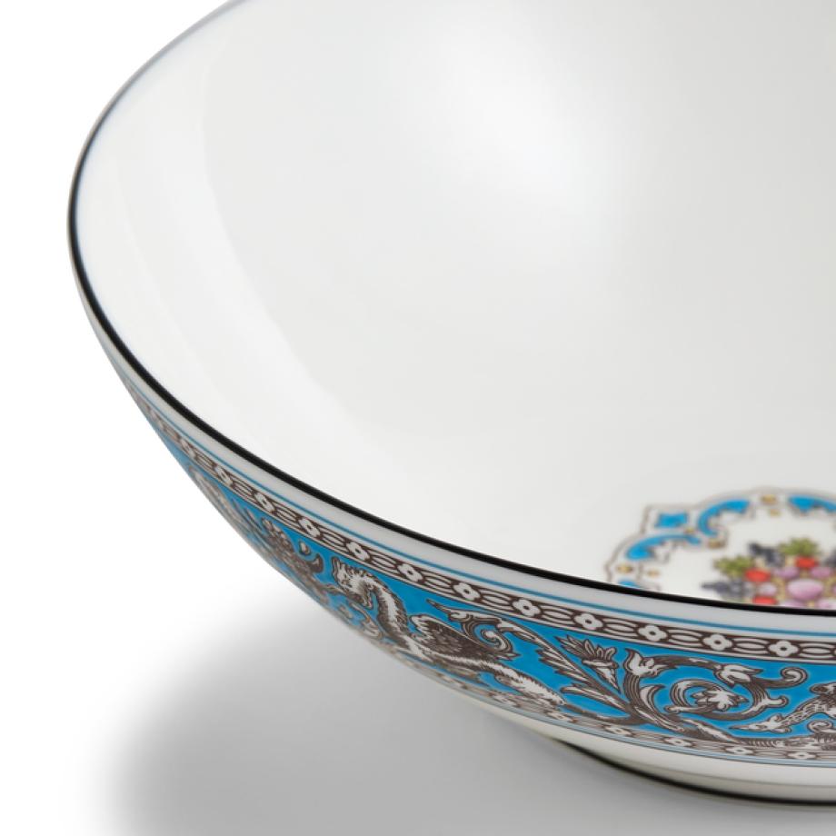 Florentine Turquoise Cereal Bowl
