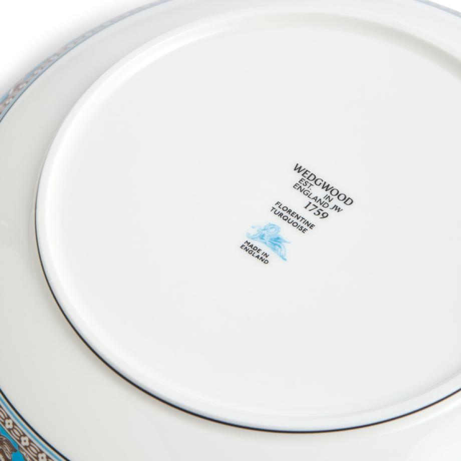 Florentine Turquoise Pasta Bowl