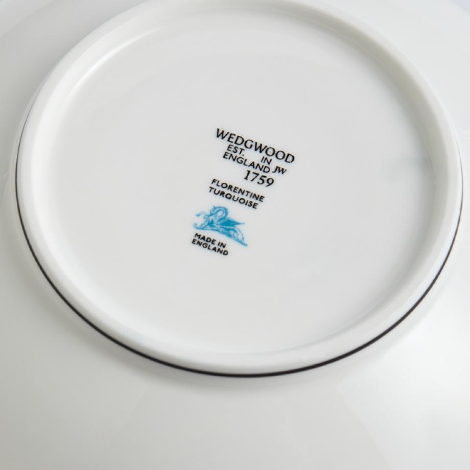 Florentine Turquoise Soup/Noodle Bowl