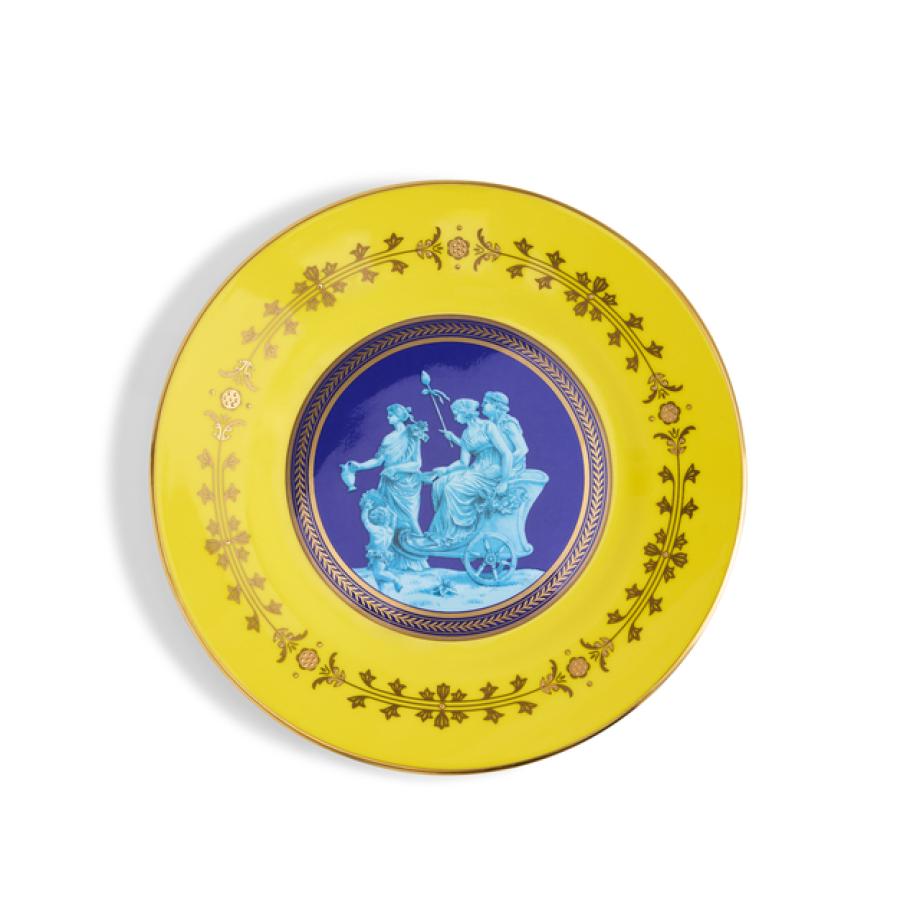Bacchus Plate 21cm Citron