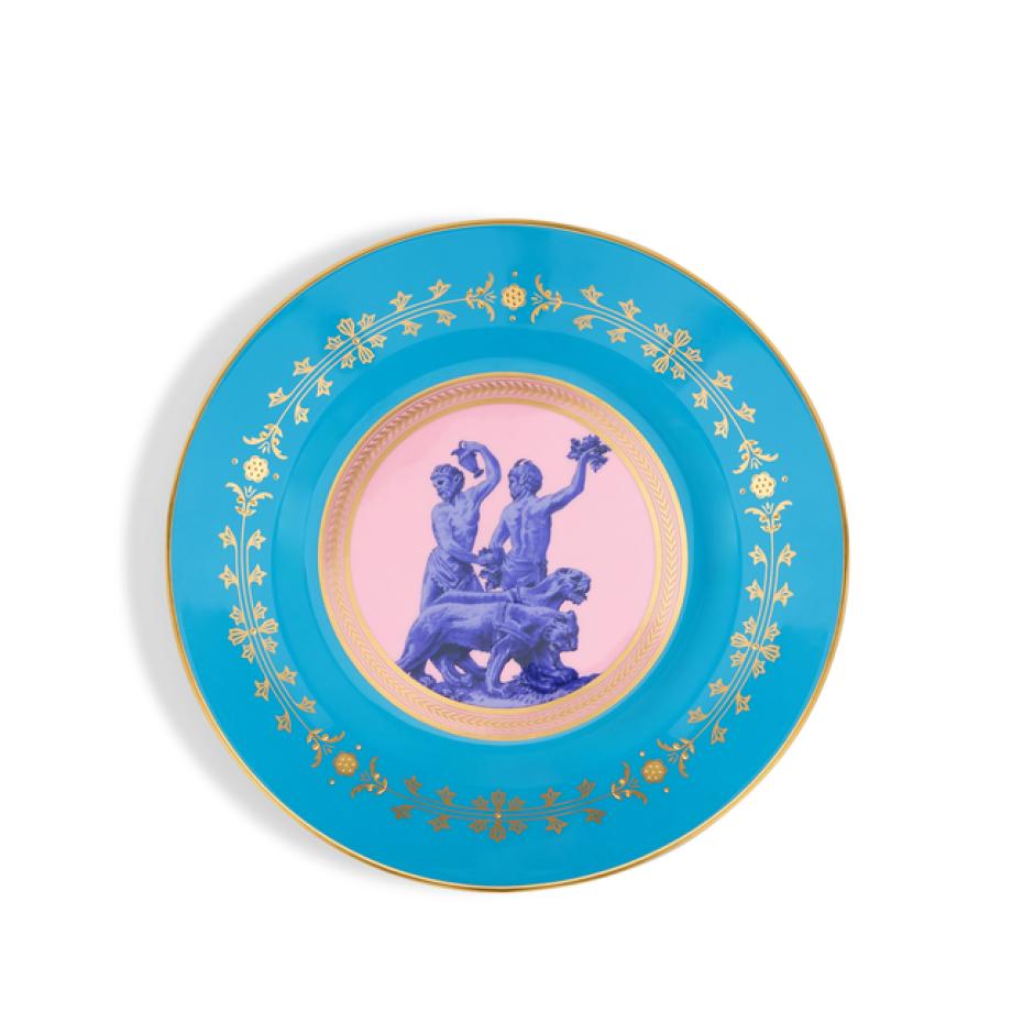 Bacchus Plate 21cm Turquoise