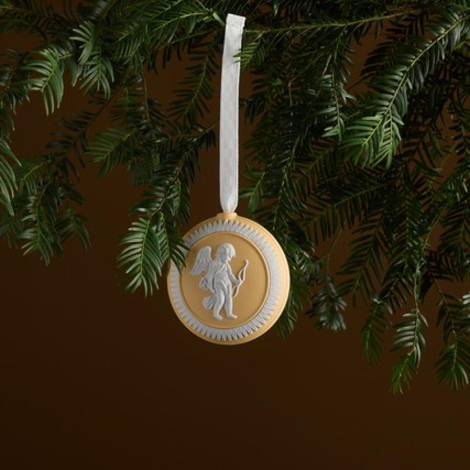 Christmas Ornament Cupid Jasper