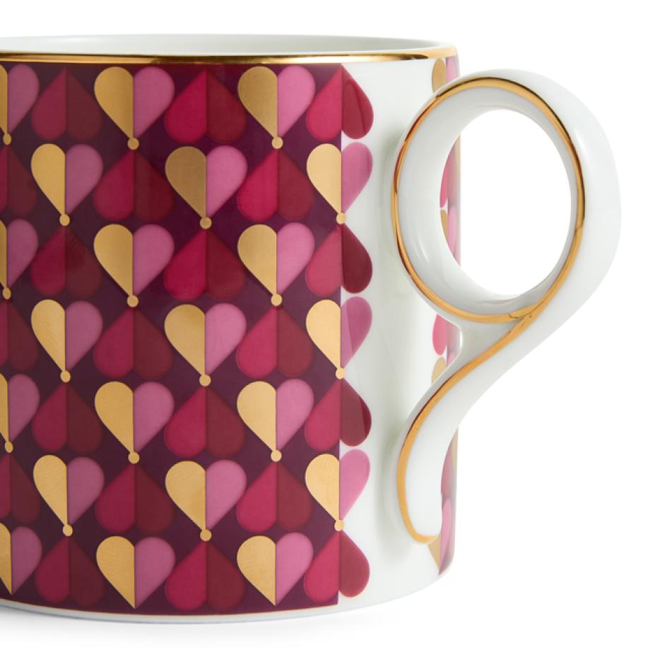 LOVE Mug 330ml Magenta