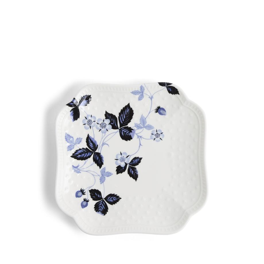 Wild Strawberry Inky Blue Small Dish 14cm