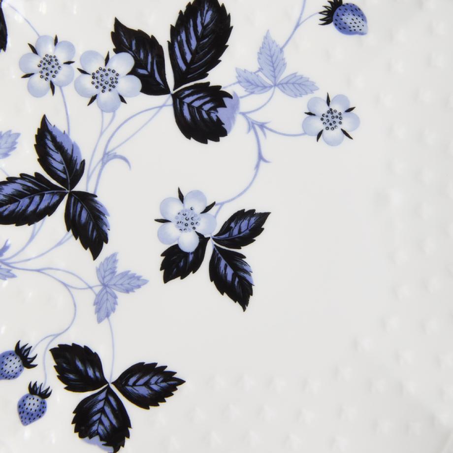 Wild Strawberry Inky Blue Small Dish 14cm