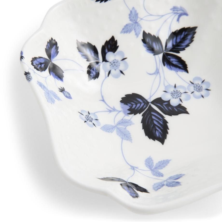 Wild Strawberry Inky Blue Small Bowl 14cm