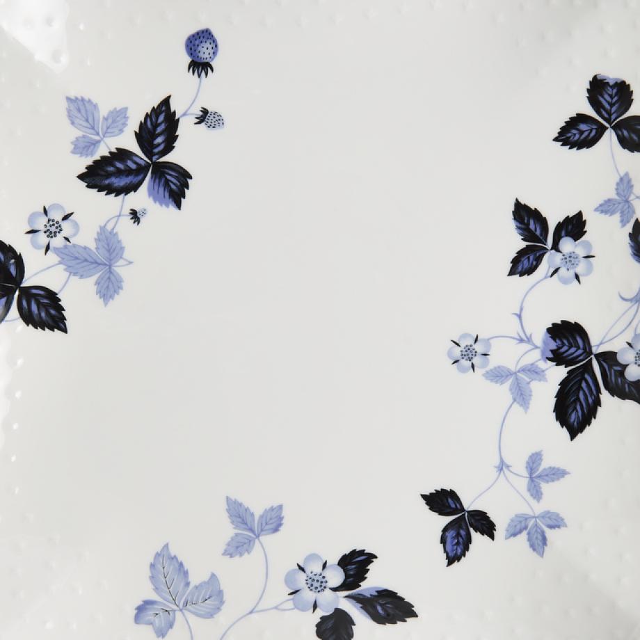 Wild Strawberry Inky Blue Platter 27cm
