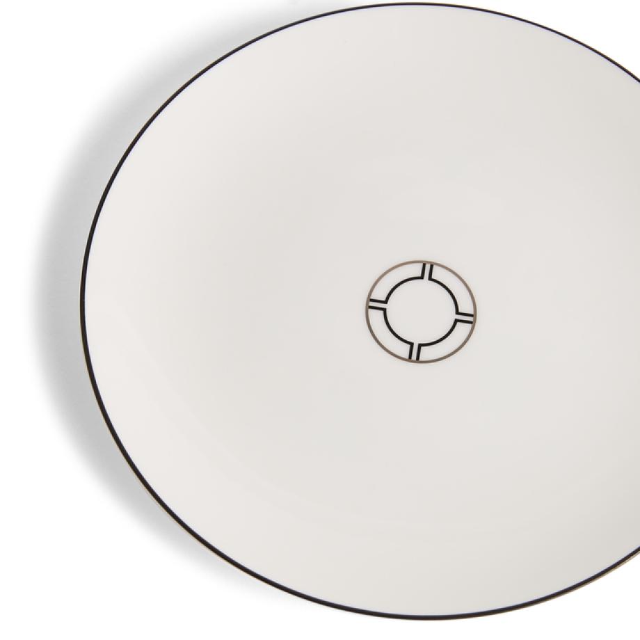 Vera Wang Luxe Graphite Plate 16.5cm