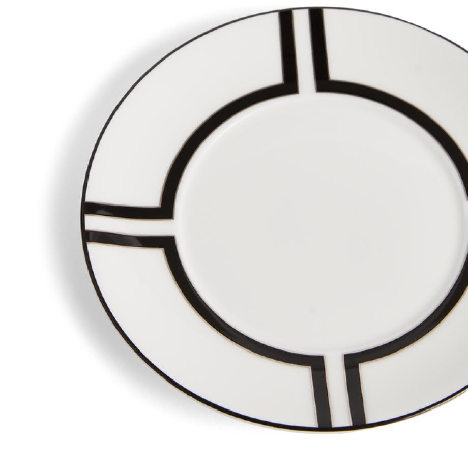 Vera Wang Luxe Graphite Teacup Saucer 235ml V2