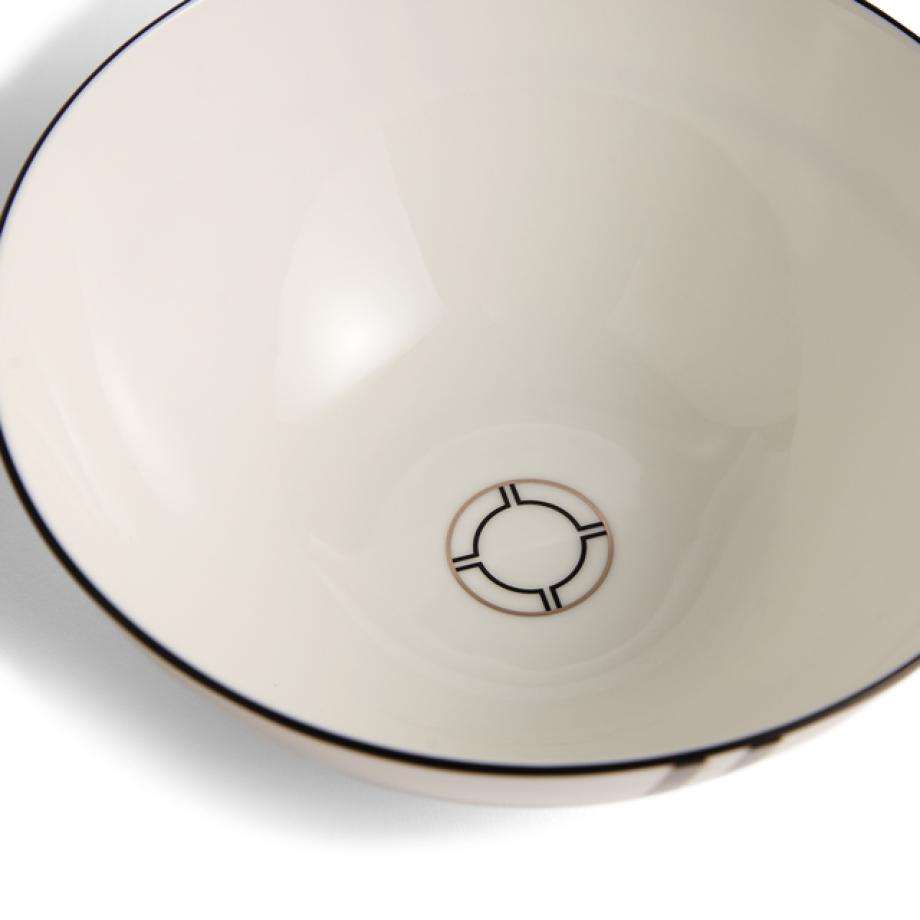 Vera Wang Luxe Graphite Cereal Bowl 15.9cm