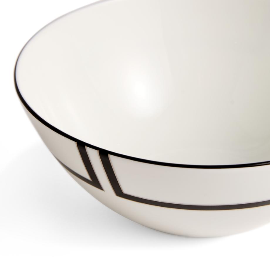Vera Wang Luxe Graphite Cereal Bowl 15.9cm