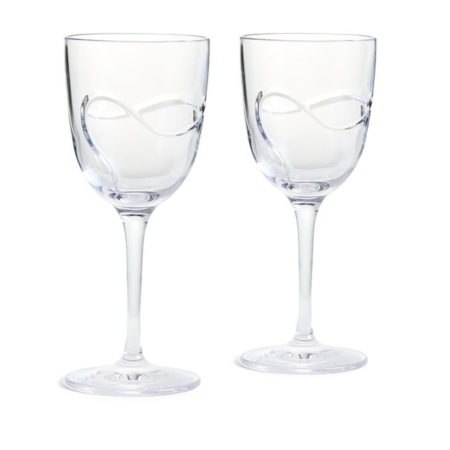 Vera Wang Luxe Graphite Red Wine Pair