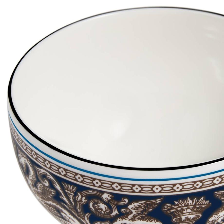 Florentine Navy Rice Bowl 10.5cm