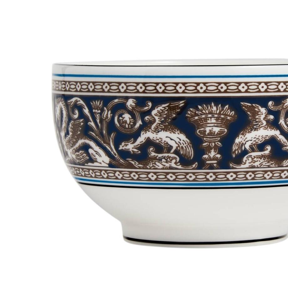 Florentine Navy Rice Bowl 10.5cm