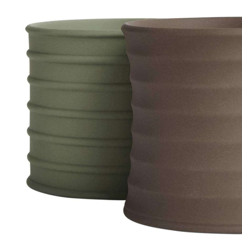 JW Anderson Mug Pair Marsh Green/ Sage Green