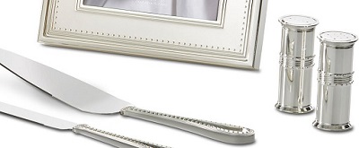 Vera Wang Grosgrain Silver Giftware